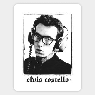 Elvis Costello Vintage Look Punksthetic Magnet